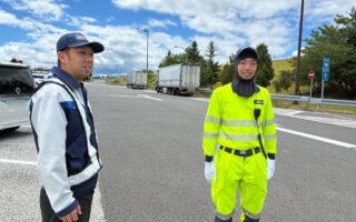 支社長パトロール 上信越自動車道　上り線SA・PA（長野営業所）